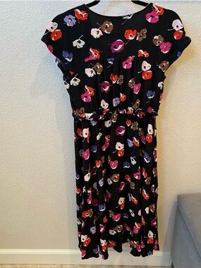 KATE SPADE Floral Midi Dress Size 4